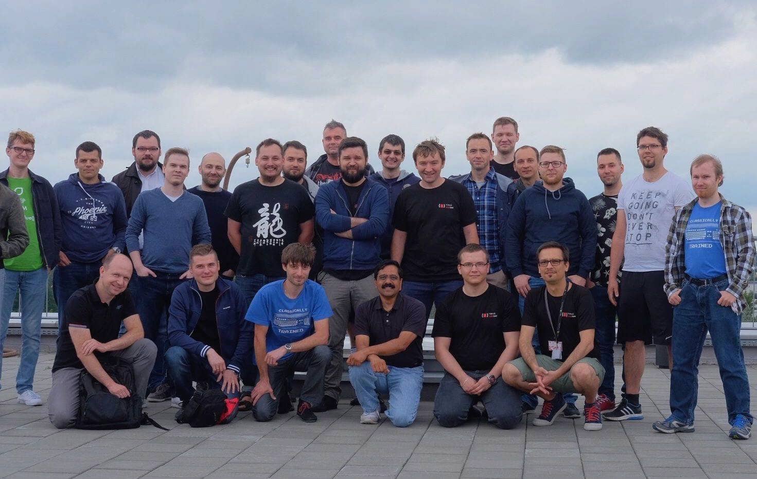 Uczestnicy Toruń JUG Day 2017 z Venkatem Subramaniamem